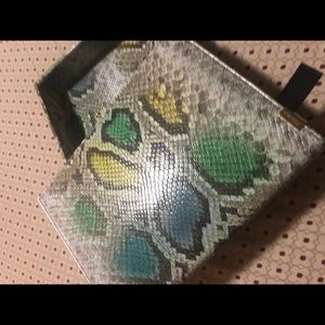 Brahmin notebook and tray from brahmin